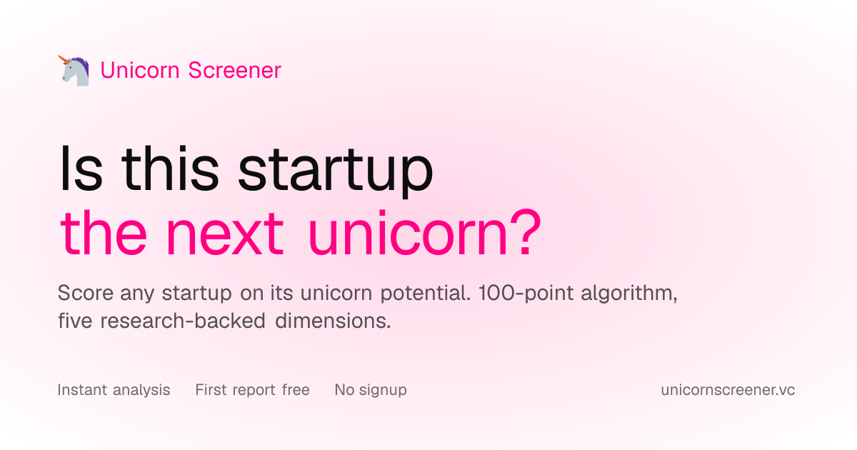 Unicorn Screener  screenshot 1